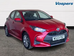 Red Used 2023 Toyota Yaris Hybrid Hatchback | £15,750 (Good price)