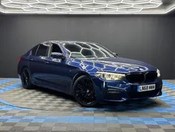 Blue Used 2018 BMW 530 M Sport Sedan | £14,490 (Fair price)