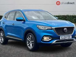 Blue Used 2021 MG HS Exclusive SUV | £13,998 (Fair price)