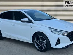 White Used 2021 Hyundai i20 Premium Hatchback | £13,939 (Fair price)