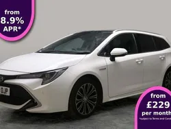White Used 2021 Toyota Corolla Estate | £16,458 (Fair price)