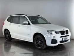 White Used 2016 BMW X3 M Sport SUV | £17,600 (Fair price)