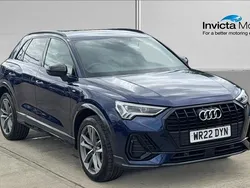Blue Used 2022 Audi Q3 Black Edition SUV | £26,000 (Fair price)