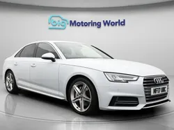White Used 2017 Audi A4 S-Line Sedan | £12,900 (Good price)
