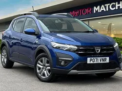 Blue Used 2021 Dacia Sandero Comfort Hatchback | £9,490 (Fair price)