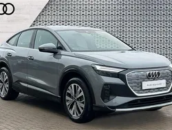 Grey Used 2024 Audi Q4 Sportback e-tron Sport SUV | £34,478