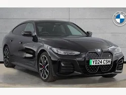 Black Used 2024 BMW i4 M Sport Sedan | £40,950 (Fair price)