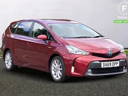 Red Used 2019 Toyota Prius+ MPV | £17,399 (Fair price)