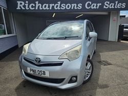 Silver Used 2011 Toyota Verso-S MPV | £2,500