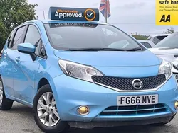 Blue Used 2016 Nissan Note Acenta Premium MPV | £6,395 (Fair price)