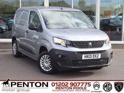 Grey Used 2021 Peugeot Partner S Van | £9,990 (Fair price)
