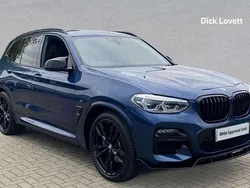 Blue Used 2021 BMW X3 Comfort Edition SUV | £37,990 (Fair price)