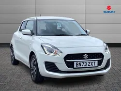 White Used 2023 Suzuki Swift SZ-L Hatchback | £13,542 (Fair price)