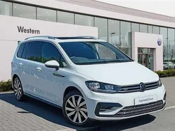 White Used 2025 VW Touran R-line MPV | £39,999