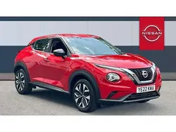 Red Used 2022 Nissan Juke Acenta SUV | £11,994 (Good price)