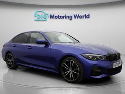 Blue Used 2021 BMW 330e M Sport Sedan | £18,750 (Fair price)
