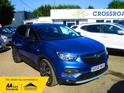 Blue Used 2018 Vauxhall Grandland X Elite SUV | £12,595 (A bit pricey)