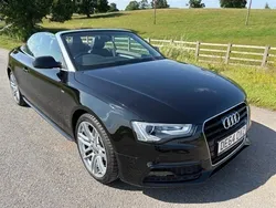 Black Used 2014 Audi A5 Cabriolet S-Line Cabriolet | £9,490 (Fair price)