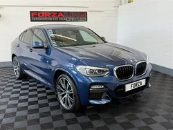Blue Used 2019 BMW X4 M Sport SUV | £21,990 (Good price)