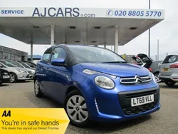 Blue Used 2019 Citroën C1 Feel Hatchback | £5,695 (Fair price)