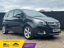 Black Used 2015 Vauxhall Meriva MPV | £3,950 (Fair price)