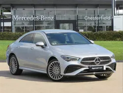 Silver Used 2024 Mercedes CLA250e AMG Line Premium Sedan | £29,000 (Fair price)
