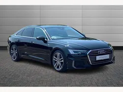 Black Used 2021 Audi A6 S-Line Sedan | £26,695 (Fair price)