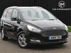 Black Used 2019 Ford Galaxy Titanium MPV | £14,885 (Good price)