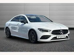 White Used 2020 Mercedes CLA180 AMG Line Premium Plus Sedan | £22,750 (Fair price)