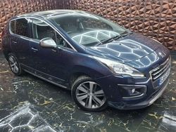 Blue Used 2015 Peugeot 3008 Allure SUV | £3,949 (Fair price)