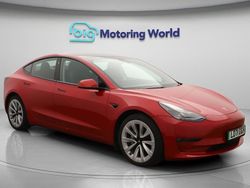 Red Used 2021 Tesla Model 3 Long Range AWD Sedan | £21,000 (Fair price)