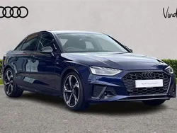 Blue Used 2022 Audi A4 Black Edition Sedan | £26,900 (Fair price)