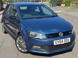 Blue Used 2014 VW Polo BlueGT Hatchback | £9,400 (A bit pricey)