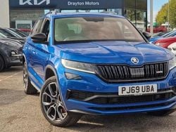 Blue Used 2019 Skoda Kodiaq vRS SUV | £29,900 (Fair price)