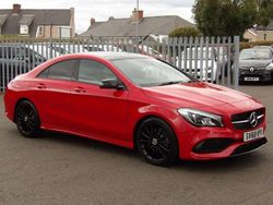 Red Used 2018 Mercedes CLA220 AMG line Sedan | £17,490 (A bit pricey)