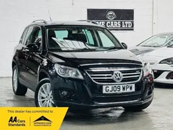 Black Used 2009 VW Tiguan Sportline SUV | £4,500 (Fair price)