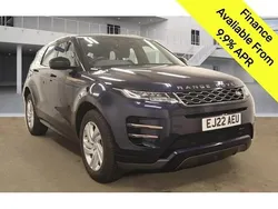 Blue Used 2022 Land Rover Range Rover evoque R-Dynamic SUV | £20,495 (Super price)