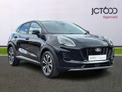 Black Used 2024 Ford Puma Gen-E Titanium SUV | £20,500