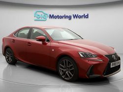 Red Used 2019 Lexus IS300h Sport Line Sedan | £18,063 (Fair price)