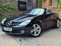 Black Used 2009 Mercedes SLK350 Cabriolet | £5,890