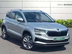 Brilliant silver metallic Used 2025 Skoda Karoq SE L SUV | £26,995 (Fair price)