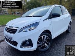 White Used 2019 Peugeot 108 Allure Hatchback | £6,995 (Fair price)
