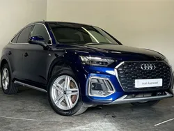 Blue Used 2021 Audi Q5 Sportback S-Line SUV | £32,500 (Good price)