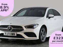 White Used 2021 Mercedes CLA250e AMG Line Premium Plus Sedan | £24,013 (Fair price)