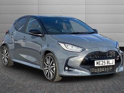 Storm grey with black roof Used 2025 Toyota Yaris Hybrid Sport Hatchback | £25,695 (Fair price)