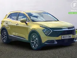 Yellow Used 2023 Kia Sportage 3 SUV | £24,899 (Good price)