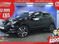 Black Used 2018 Nissan Qashqai Tekna SUV | £12,999 (Good price)