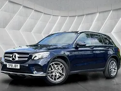 Blue Used 2018 Mercedes GLC220 AMG line SUV | £16,400 (Super price)