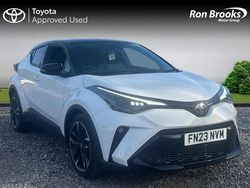 White/black Used 2023 Toyota C-HR Sport SUV | £23,275 (A bit pricey)