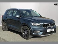 Metallic denim blue Used 2021 Volvo XC40 Inscription SUV | £19,223 (Fair price)